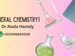 General Chemistry1 - 1